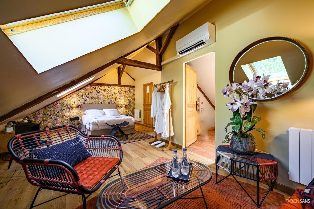 Maison D'Hotes Les Jardins Saint Eloi Le Lonzac Eksteriør billede