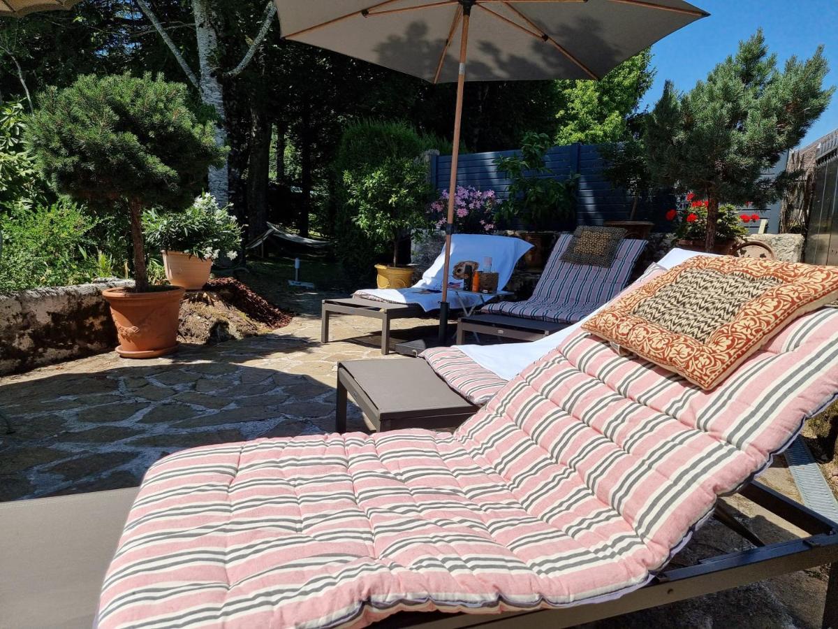 Maison D'Hotes Les Jardins Saint Eloi Le Lonzac Eksteriør billede