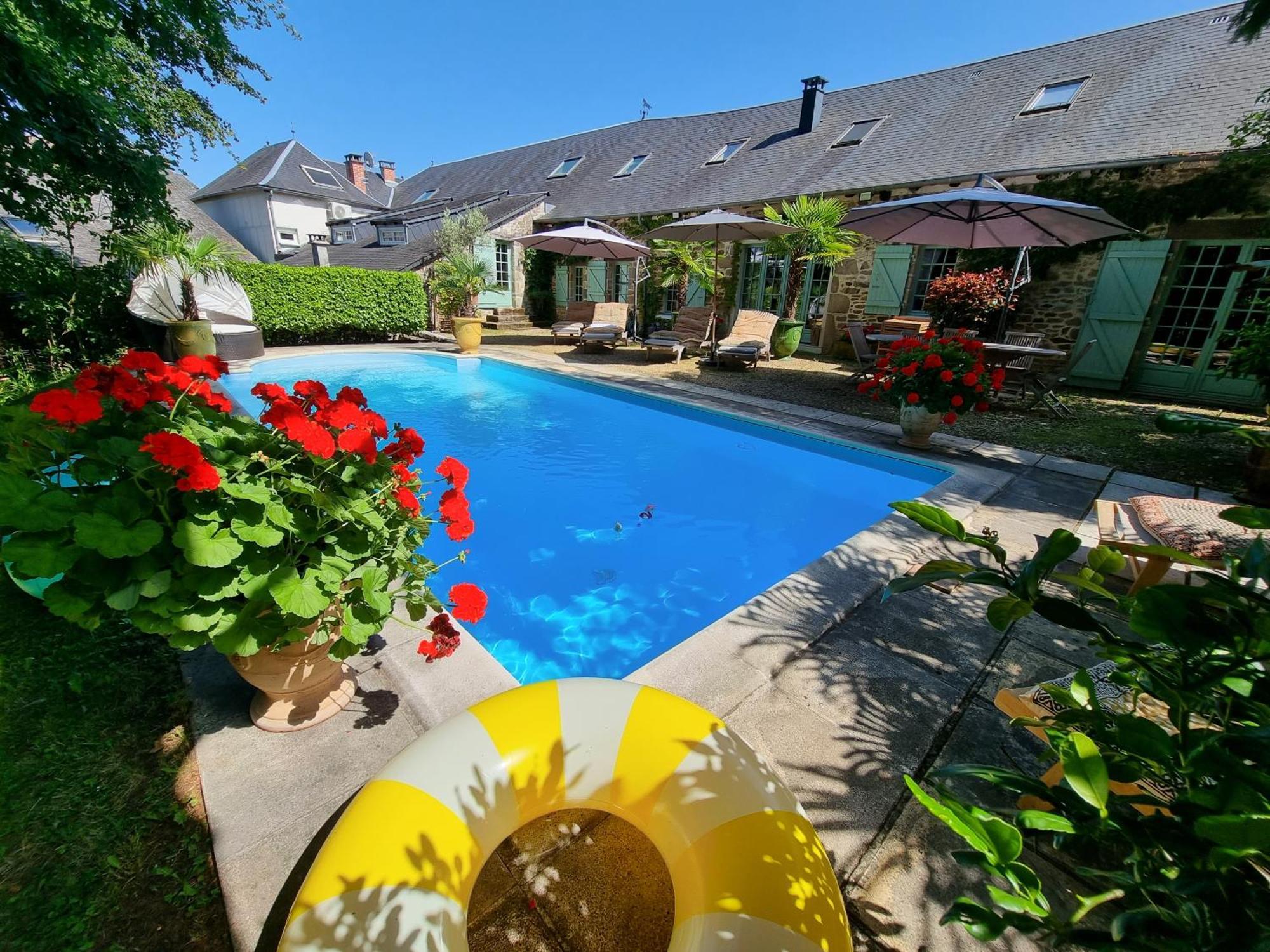 Maison D'Hotes Les Jardins Saint Eloi Le Lonzac Eksteriør billede
