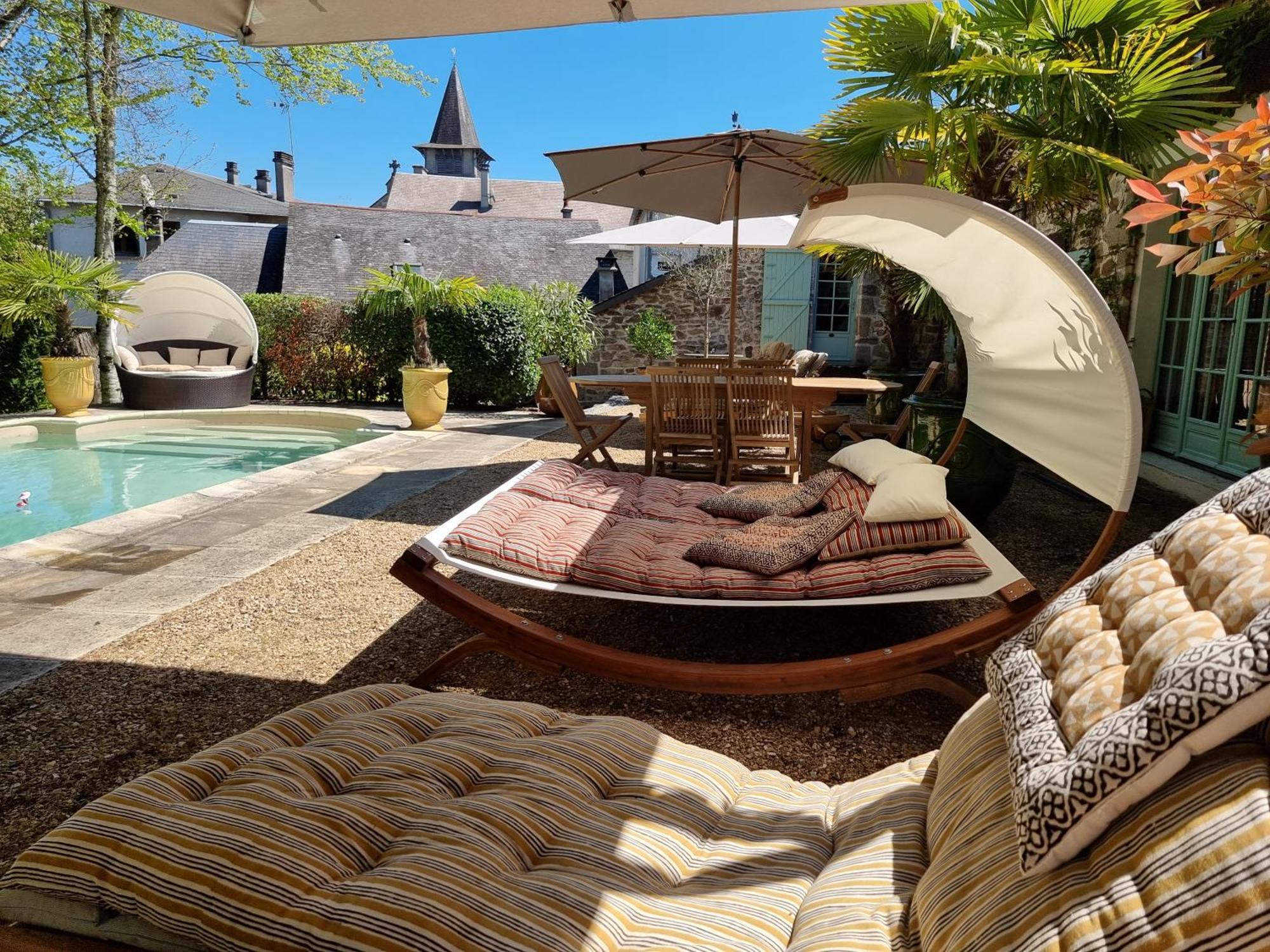 Maison D'Hotes Les Jardins Saint Eloi Le Lonzac Eksteriør billede
