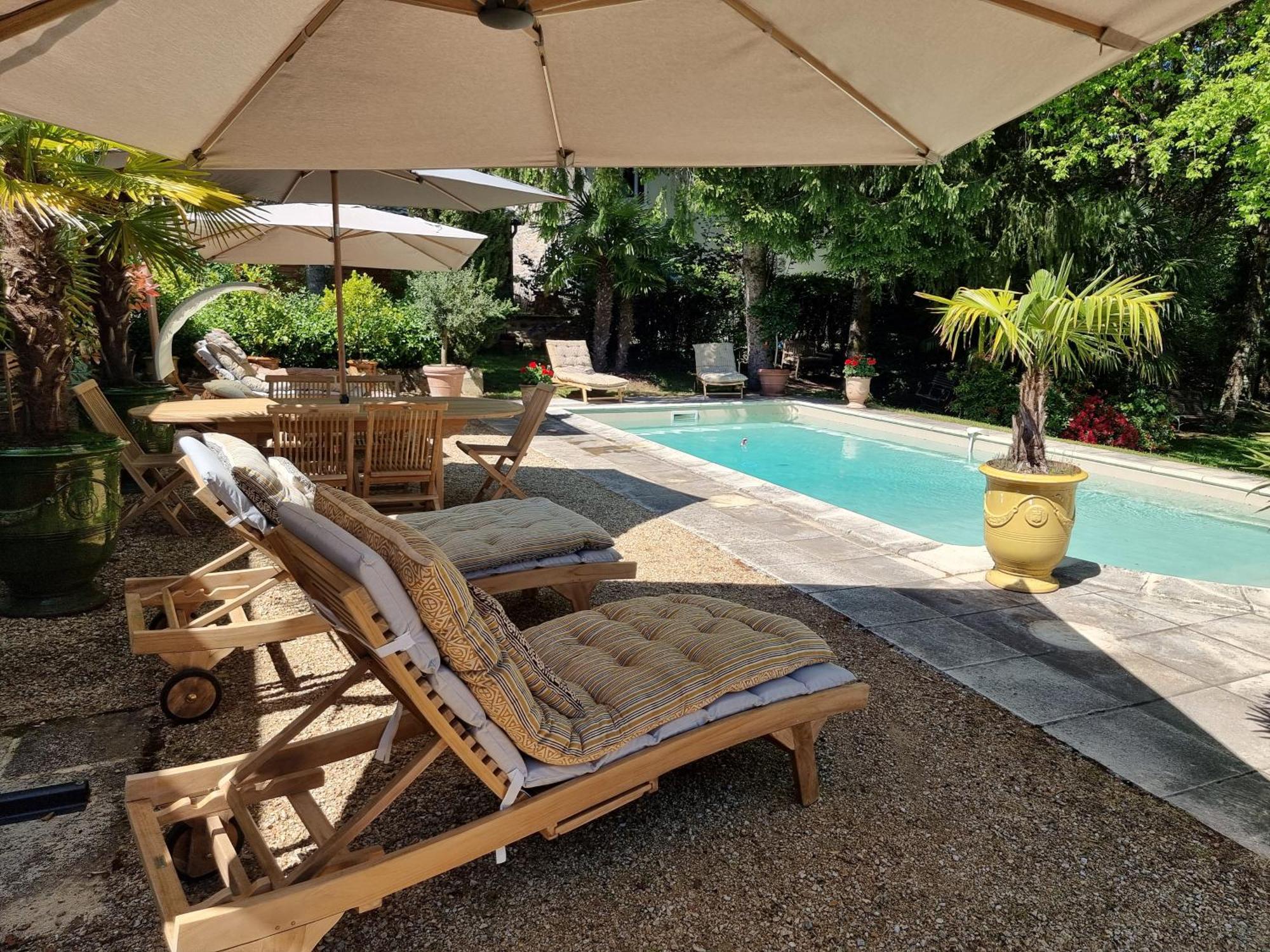 Maison D'Hotes Les Jardins Saint Eloi Le Lonzac Eksteriør billede